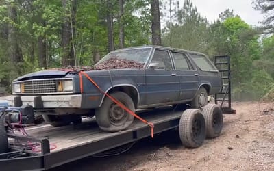 Tennessee man found 4,000 cars left in the woods and ended up leaving with one