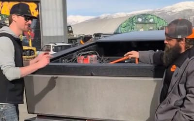 Idaho farmer demonstrates groundbreaking feature of next-gen Tesla Cybertruck