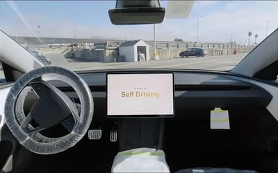 Teslas now drive from the factory to loading docks autonomously