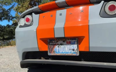 Forgotten Tesla founder had to sue the company to get his very special 'piece of history' Tesla Roadster