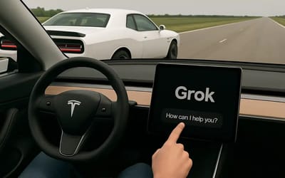 Grok issues bizarre message to Tesla Model 3 Performance driver who's thinking about racing Dodge Hellcat