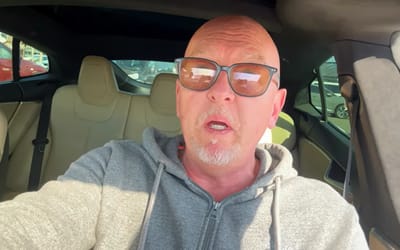 Man sets out to drive 220 miles with a Tesla Model S in Ukraine to test whether a 10-year-old battery can make it on a single charge