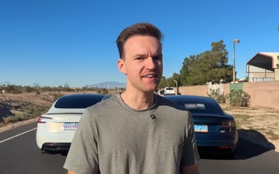 Las Vegas man does full comparison on new Tesla Model 3 Performance vs used Model S Plaid to show which is best