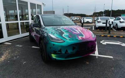Pictures of affordable new Tesla car have leaked online
