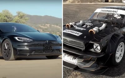 tesla-model-s-plaid-awd-mustang-drag-race