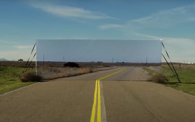 Man makes a Looney Tunes-style painted brick wall to see if his Tesla's autopilot can detect it at speed