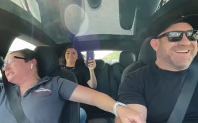 Arizona man puts his Tesla Model S Plaid into launch mode and unsuspecting passengers only react one way