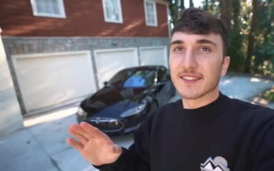 YouTuber trades cheapest Tesla in the USA for a $20,000 mystery box and walks away happy