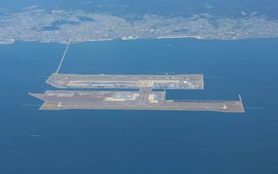 The $20,000,000,000 Japanese airport that’s slowly sinking into the sea has never lost a single piece of luggage