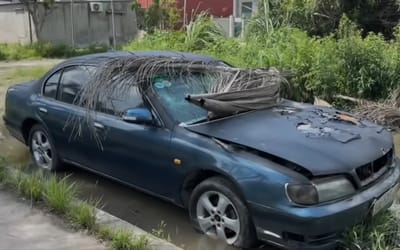 Man spent 350 days handcrafting a $346 car into a $2,900,000 Lamborghini Revuelto supercar