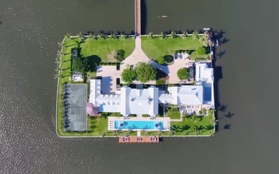 This ultra-unique $218m Florida mega-mansion is on its own private island