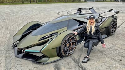 Not many people know this Lamborghini exists as it's a 1-of-1 prototype that boasts a perfect 1:1 power-to-weight ratio