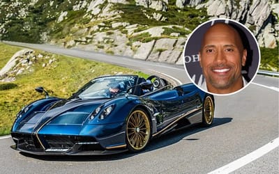 The Rock owns an ultra-exclusive ultra-rare $3.4m Pagani Huayra