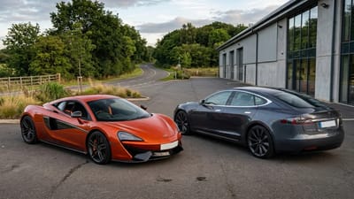 Man drives Tesla Model S after McLaren supercar and reveals wild reason why the Tesla feels a lot faster