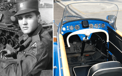 Elvis Presley’s Messerschmitt KR200 was one of the strangest cars in existence