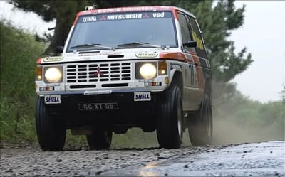 Mitsubishi restores the 1985 Dakar winning Pajero that sat untouched for four decades