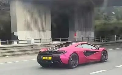 People are realizing the truth behind pink McLaren that was pictured abandoned outside London hotel for 4+ years