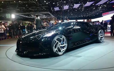 Behind the scenes of the first Bugatti La Voiture Noire prototype
