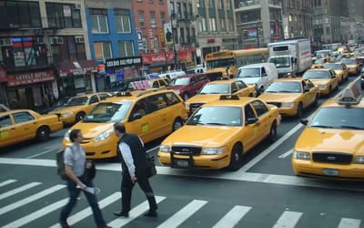 The reason iconic New York City taxis are yellow actually has a story behind it