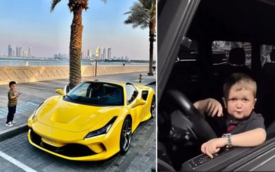 The real story behind the impressive car collection Hasbulla flaunts on social media