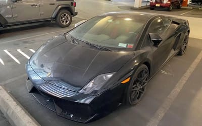 There’s a mystery behind an abandoned Lamborghini in a parking garage in Manhattan, but there’s a theory