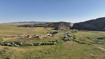 Huge $80M Wyoming ranch is bigger than Los Angeles and New York City combined and it's packed with luxury and wildlife