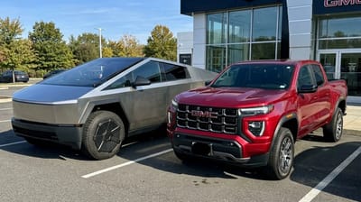 The gap between the monthly cost of charging a Tesla Cybertruck vs filling a GMC Canyon in the US is nothing short of staggering