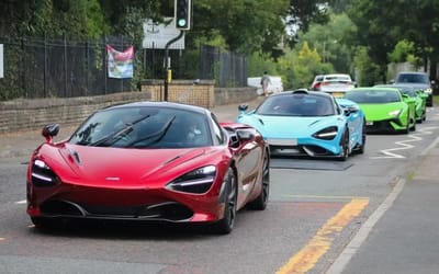 There’s a village in the UK where nearly every other car is a supercar