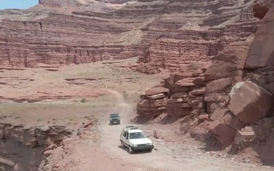 These guys bought a 39-year-old Toyota and attempted to drive it 2400 miles from Utah to Texas without a trailer