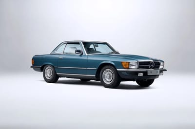 This 1982 Mercedes 500SL has just been unearthed after four decades in a garage and is completely untouched