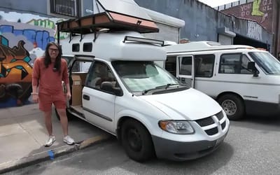 This Dodge Caravan camper van is like nothing you’ve ever imagined