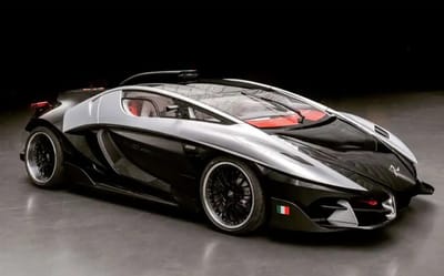 This Italian hypercar has a silly name and pistols for door handles