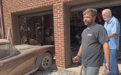 Ohio grandfather in disbelief after seeing his 1962 Corvette restored to shine for the first time in 53 years