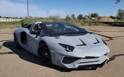 Guy 3D-printed his own Lamborghini Aventador in his basement and it’s hard to believe how affordable it was