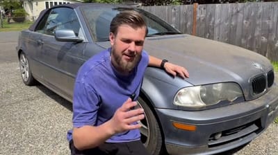 Washington man mocked for paying $2,100 for rundown BMW E46 off Facebook Marketplace says 'who's laughing now' after checking how much it's worth