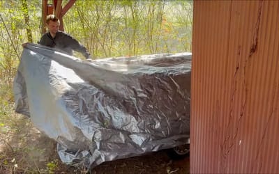 Alabama man finds a rotting exotic sports car no one's ever heard of in a storage locker and ends up buying it