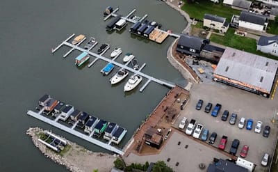 Genius entrepreneur turned broken Ohio marina into $7,000,000 resort of floating homes