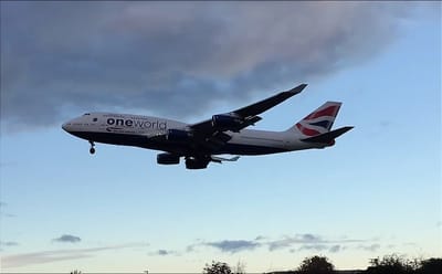 Stunning footage shows Airbus A330 emerging out of nowhere to fly right by rooftops and a highway