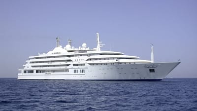 Saudi prince's $280M superyacht is like a floating palace that even has three hospitals built inside it