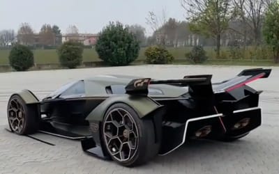 This is the only Lamborghini V12 Vision GT ever made and it’s breathtaking
