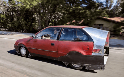 Father and son modified their car to get more than 100 miles to the gallon