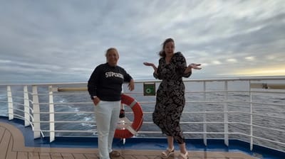 Woman who saved just enough money to retire early and live on cruise ship reveals daily routine