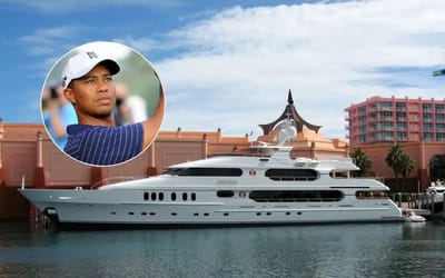 These are the expensive things Tiger Woods spends his money on including private jet and $20,000,000 yacht