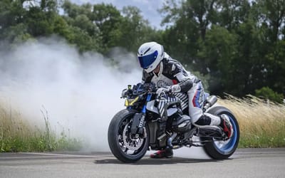 BMW just dropped a futuristic superbike with a nitrous oxide power boost