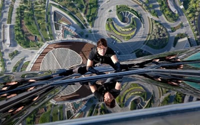 Tom Cruise shared video of him clinging onto a plane mid-flight in BTS of next Mission: Impossible