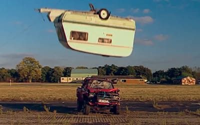 Top Gear tried to destroy a Toyota with fire, floods, and explosions, and it still survived