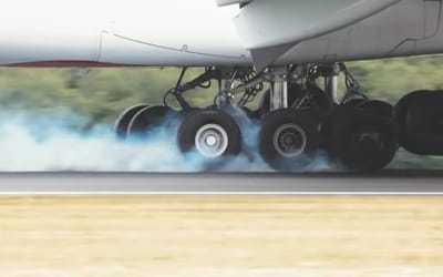 Ultra-detailed video shows the intricate mechanics of an Airbus A380's landing gear in action to demonstrate how it smoothly lands