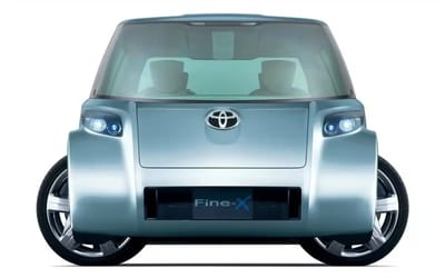 Toyota’s crab-walking hydrogen concept car that never saw the light of day was strangely ahead of its time