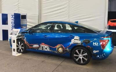 Unique livery shows how hydrogen-powered Toyota Mirai actually works