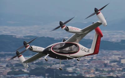 Toyota’s flying car successfully completes first test flight